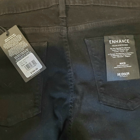 NWT HUDSON - Nico Mid-Rise Super Skinny Jeans 32 - Picture 5 of 7